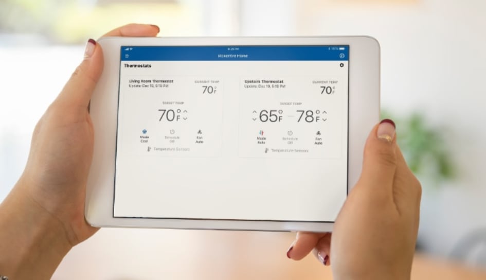 Thermostat control in Hagerstown